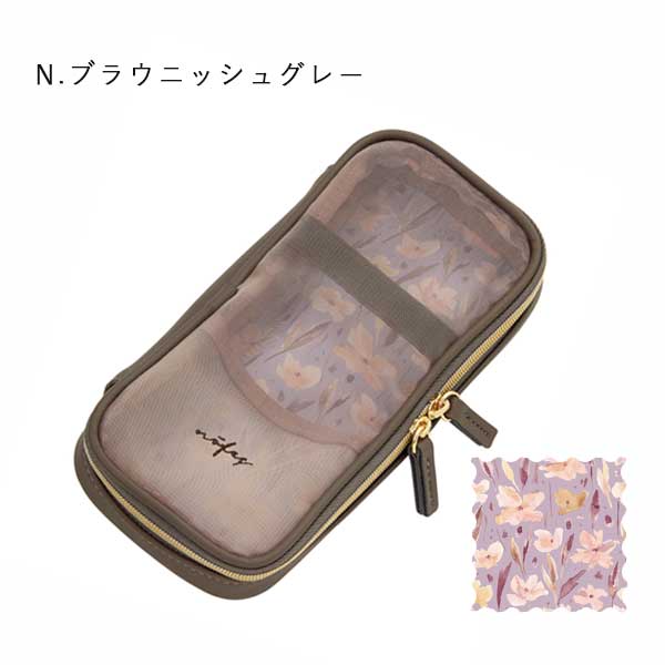 ノフェス ラウンドメッシュペンケース 《nofes》 [全5色] レイメイ藤井 NSF1221