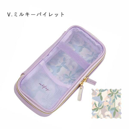ノフェス ラウンドメッシュペンケース 《nofes》 [全5色] レイメイ藤井 NSF1221