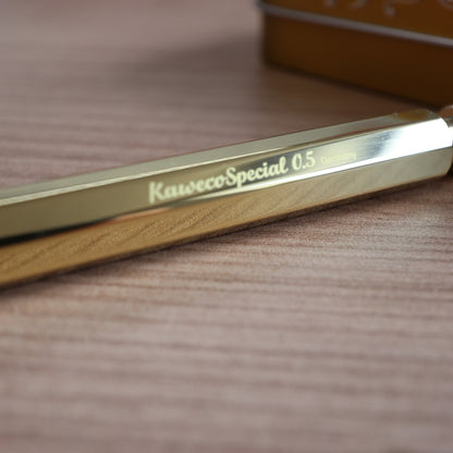 Kaweco《カヴェコ》シャープペンシル スペシャル 0.5mm ［ブラス］ペンケース付き カヴェコ PS-05**
