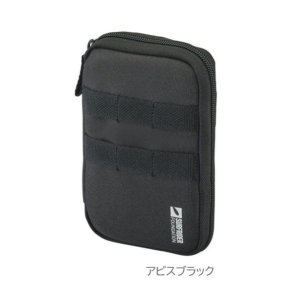 《LIHIT LAB.×SURFRIDER FOUNDATION》 コンパクトペンポーチ [全5色] ペンケース マルチポーチ リヒトラブ A-3200 [M便 1/1]