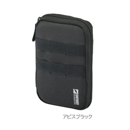 《LIHIT LAB.×SURFRIDER FOUNDATION》 コンパクトペンポーチ [全5色] ペンケース マルチポーチ リヒトラブ A-3200 [M便 1/1]