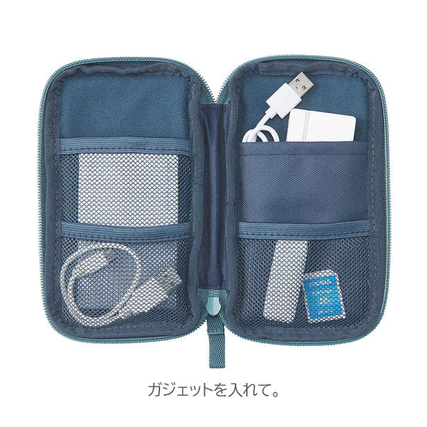 《LIHIT LAB.×SURFRIDER FOUNDATION》 コンパクトペンポーチ [全5色] ペンケース マルチポーチ リヒトラブ A-3200 [M便 1/1]