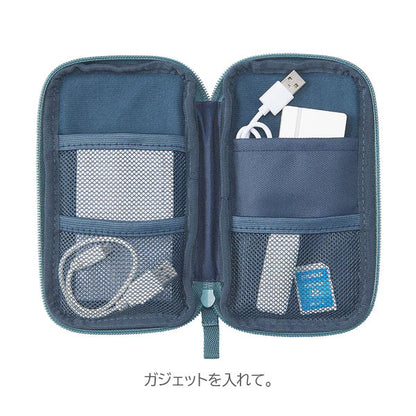 《LIHIT LAB.×SURFRIDER FOUNDATION》 コンパクトペンポーチ [全5色] ペンケース マルチポーチ リヒトラブ A-3200 [M便 1/1]