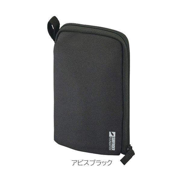 《LIHIT LAB.×SURFRIDER FOUNDATION》 スタンドペンポーチ [全5色] ペンケース マルチポーチ リヒトラブ A-3201[M便 1/1]
