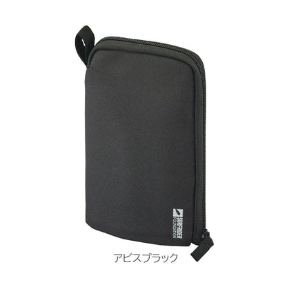 《LIHIT LAB.×SURFRIDER FOUNDATION》 スタンドペンポーチ [全5色] ペンケース マルチポーチ リヒトラブ A-3201[M便 1/1]