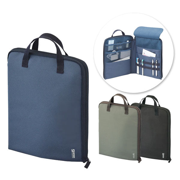 《LIHIT LAB.×SURFRIDER FOUNDATION》 スタンドポーチ [全3色] PCケース マルチポーチ リヒトラブ A-3202