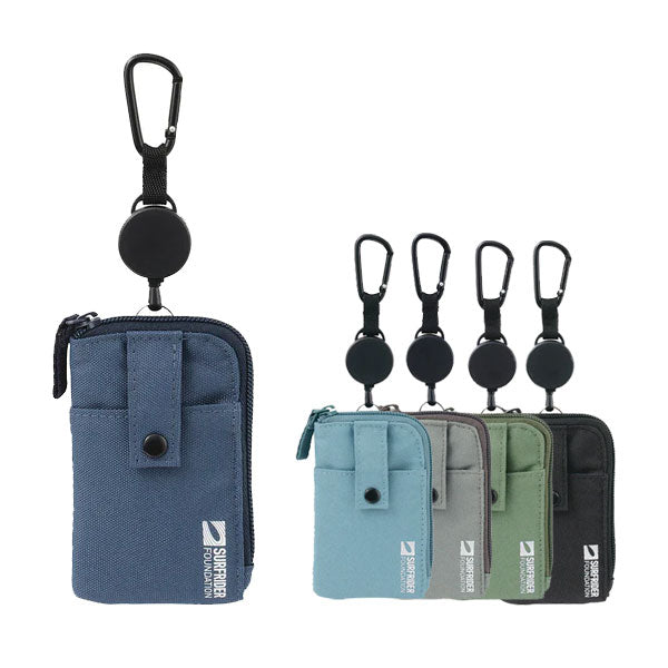 《LIHIT LAB.×SURFRIDER FOUNDATION》 パス＆キーケース [全5色] リヒトラブ A-3203 [M便 1/4]