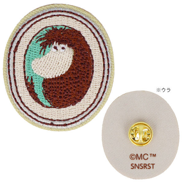 限定 MOOMIN 80th 刺繍ピンバッジ [全8種] サンスター文具 S8349118 [M便 1/6]