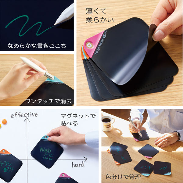 電子メモパッド ブギーボード papery (ペーパリー) スターターセット Sサイズ キングジム BB-18S-S2A