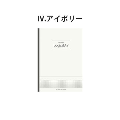 ロジカル・エアー ノート ビジネスユース A4 方眼 [全2色] ナカバヤシ ﾉ-A405S [M便 1/2]