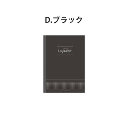 ロジカル・エアー ノート ビジネスユース B5 方眼 [全2色] ナカバヤシ ﾉ-B552S [M便 1/2]