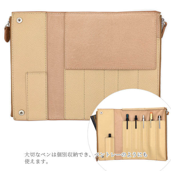 ベンディペンケース エッセンシャル MAYAレザー [全4色