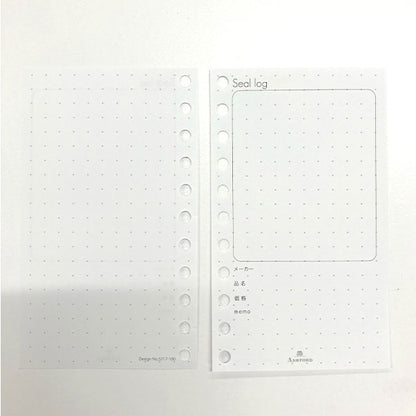 ASHFORD シールのログ ルーズリフィル MICRO5 30枚 アシュフォード 1319-5717-100 [M便 1/30]