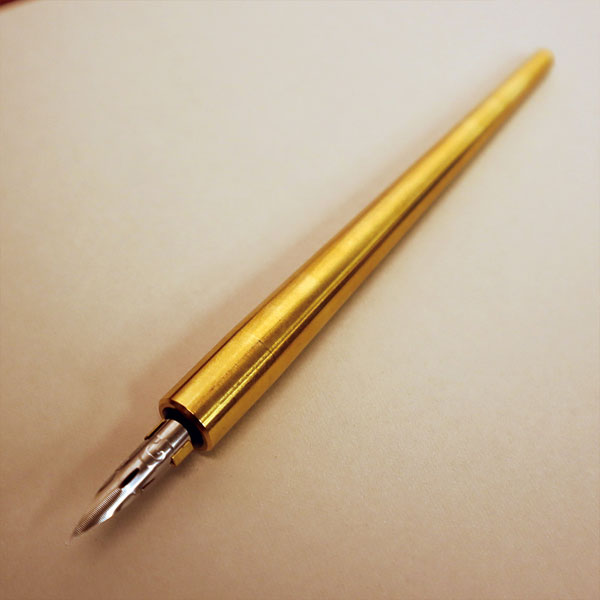 ＲＡＷ No.001 Dip pen つけペン軸 kitera(紀寺商事) 1793-RAW001 *NG!ネコポス不可*