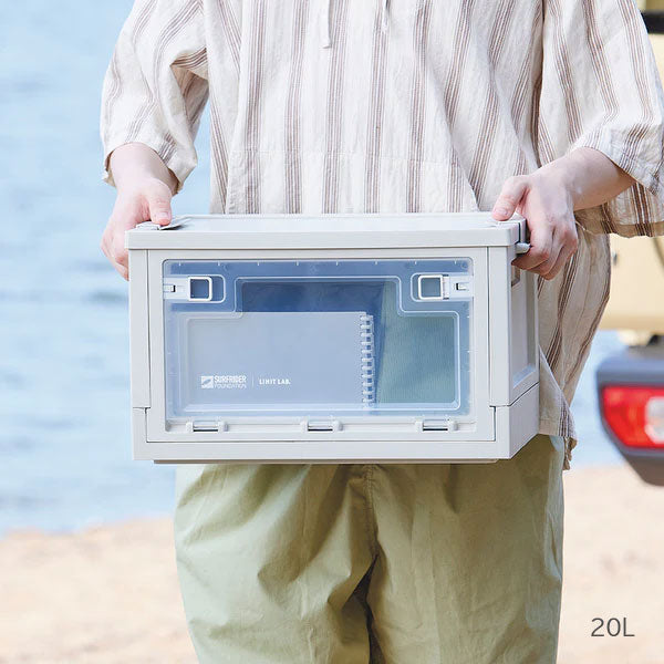 《LIHIT LAB.×SURFRIDER FOUNDATION》 フォールディングコンテナ［全2色］20L/32L リヒトラブ A-3220/A-3222