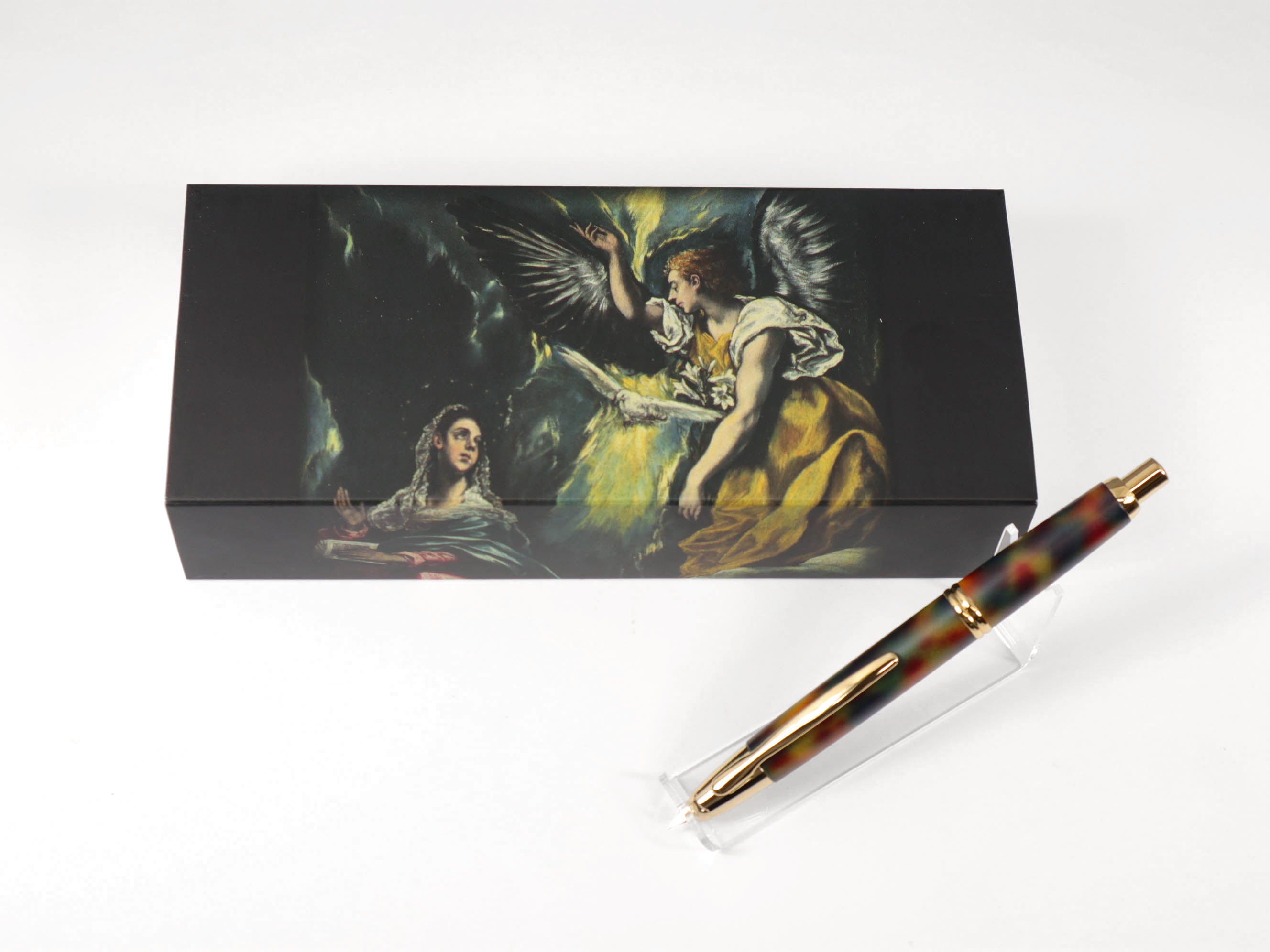 大原美術館×うさぎやオリジナル】キャップレス万年筆 エル・グレコ