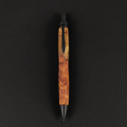 【KURASHIKI BNG.】＜オンライン限定販売モデル＞ SPIRA -スピラ- 木軸 ＜花梨瘤 紅白杢 /かりんこぶ＞ ボールペン/シャープペンシル うさぎやオリジナル