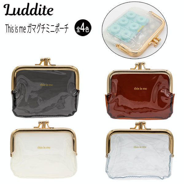 This is me がま口ミニポーチ [全4色] ラダイト《Luddite》LDTM-GMPO-** [M便 1/1]