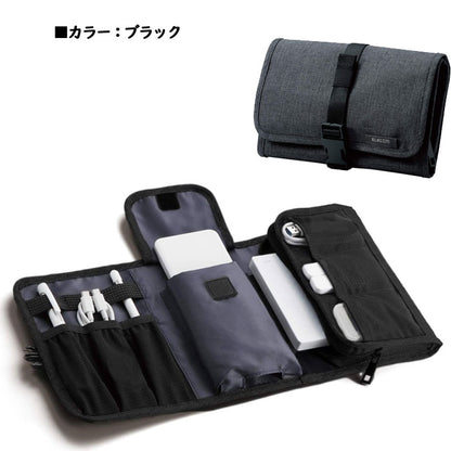 オーガナイズポーチ　ウォレットタイプ ウォレット型ポーチ [全3色] エレコム BMA-GP13