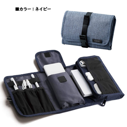 オーガナイズポーチ　ウォレットタイプ ウォレット型ポーチ [全3色] エレコム BMA-GP13