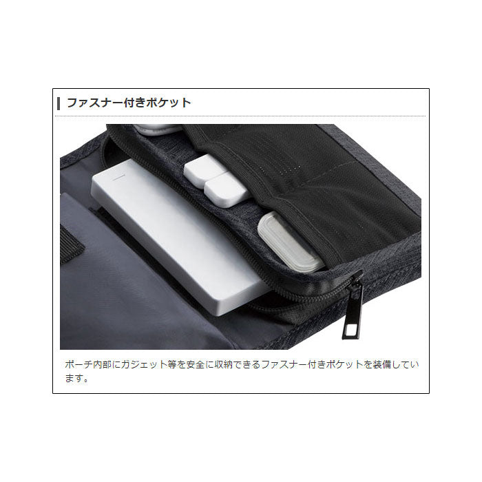 オーガナイズポーチ　ウォレットタイプ ウォレット型ポーチ [全3色] エレコム BMA-GP13