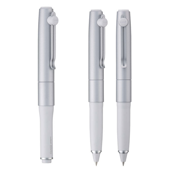 uniball ZENTO《ユニボール ゼント》シグニチャーモデル [メタリックブラック(0.5mm)/シルバー(0.38mm)] キャップ式 三菱鉛筆 UBZH05M.24/UBZH38.26 化粧箱入り【お一人様1本限り】