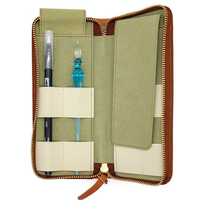 Writers Pencase Long バケッタレザー ペンケース 4本用 [全3色] 箱入り ラダイト《Luddite》LDK-WRPNL4【送料無料!!】