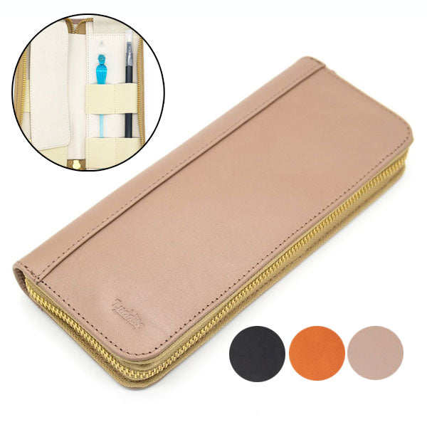 Writers Pencase Long バケッタレザー ペンケース 4本用 [全3色] 箱入り ラダイト《Luddite》LDK-WRPNL4【送料無料!!】