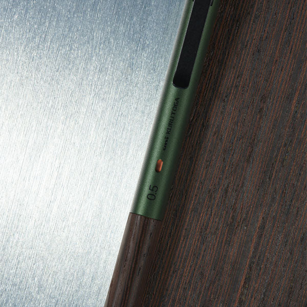 クルトガ ウッド《KURUTOGA Wood》0.5mm [全2色] 三菱鉛筆