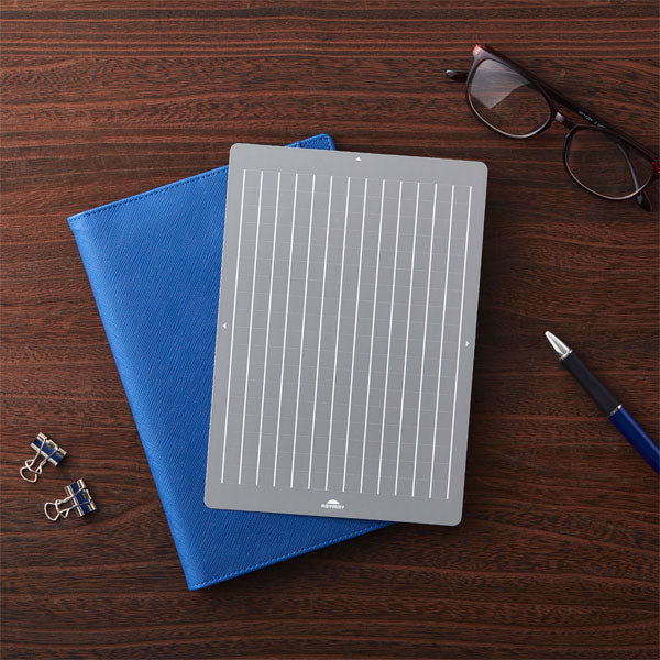 大人の魔法のザラザラ下じき グレー 0.3mmドット [A4/B5/A5/B6サイズ