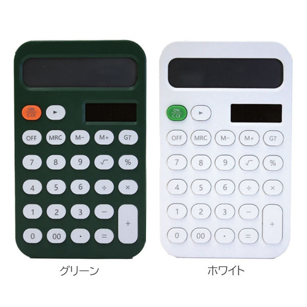 DEXIN 12-DIGIT カリキュレーター12桁 [全6色] 卓上サイズ 近代