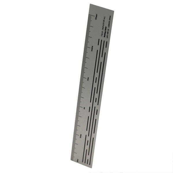 THIS INDUSTRIAL Etching Ruler［全4種］ 15cm ルーラー 定規 ラダイト［Luddite］LDTI-ER-25［M便 1/3］