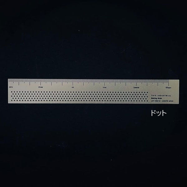 THIS INDUSTRIAL Etching Ruler［全4種］ 15cm ルーラー 定規 ラダイト［Luddite］LDTI-ER-25［M便 1/3］