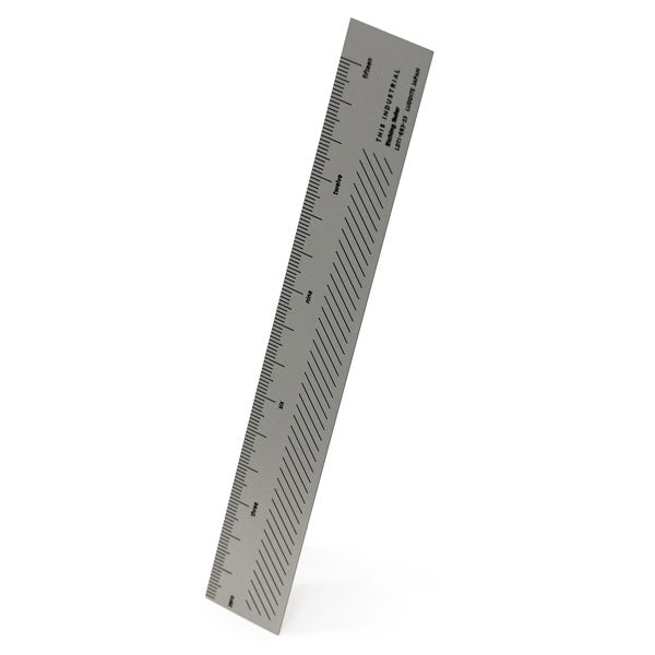 THIS INDUSTRIAL Etching Ruler［全4種］ 15cm ルーラー 定規 ラダイト［Luddite］LDTI-ER-25［M便 1/3］