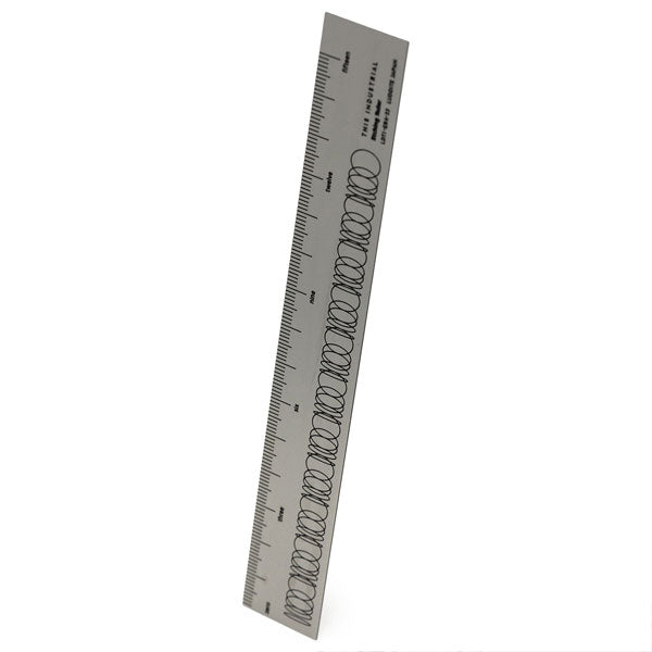 THIS INDUSTRIAL Etching Ruler［全4種］ 15cm ルーラー 定規 ラダイト［Luddite］LDTI-ER-25［M便 1/3］