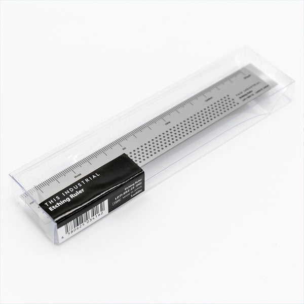 THIS INDUSTRIAL Etching Ruler［全4種］ 15cm ルーラー 定規 ラダイト［Luddite］LDTI-ER-25［M便 1/3］