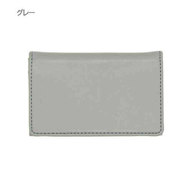 MONTBLANC グレー レザー 名刺入れ MONTBLANC グレー レザー 名刺入れ 小物