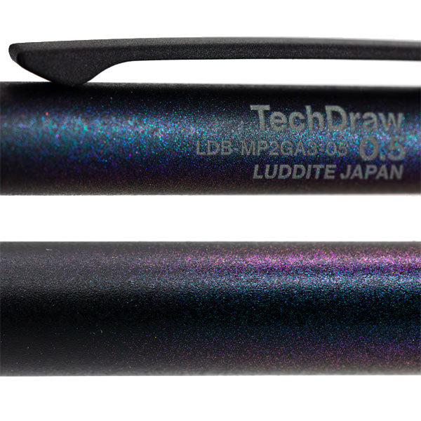 【2/10角】TechDraw2 Gradation Model A/Model B Yellow Knife 製図用シャープペンシル [全2種類/0.5mm] ラダイト LDB-MP2G 3-05 [M便 1/10]