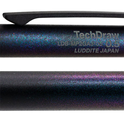 【2/10角】TechDraw2 Gradation Model A/Model B Yellow Knife 製図用シャープペンシル [全2種類/0.5mm] ラダイト LDB-MP2G 3-05 [M便 1/10]