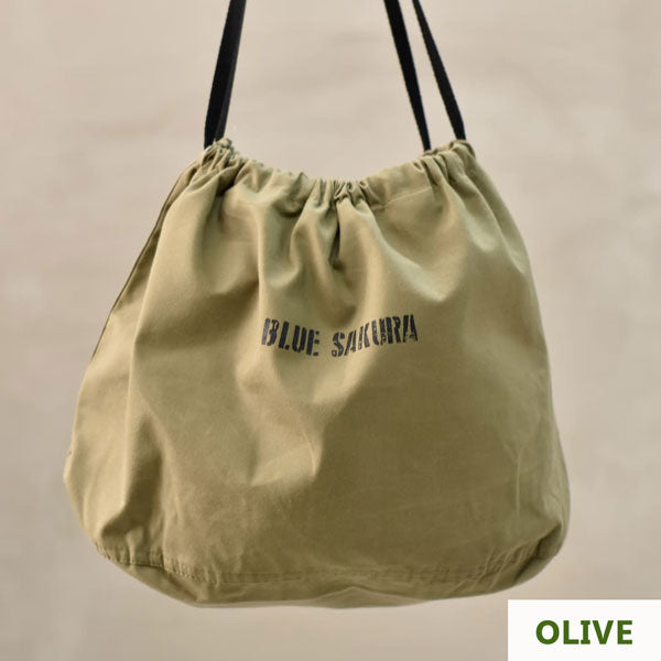 BLUE SAKURA SMALL DRAWSTRING BAG  [全3色] フーバル　BS-AC37** [M便 1/1]