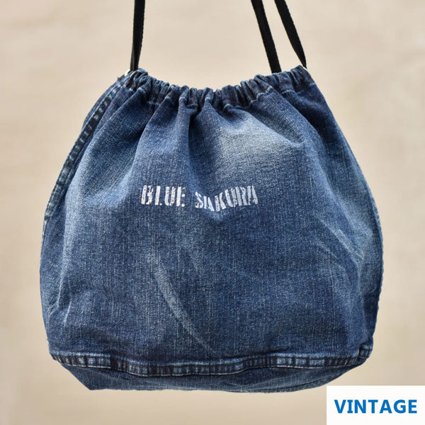 BLUE SAKURA SMALL DRAWSTRING BAG  [全3色] フーバル　BS-AC37** [M便 1/1]