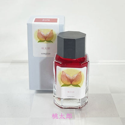 ■オリジナルインク■ 『備中想色（びっちゅうそうしょく）シリーズ』 全16色  15ml＜箱入り＞ 水性染料インク 万年筆 うさぎや