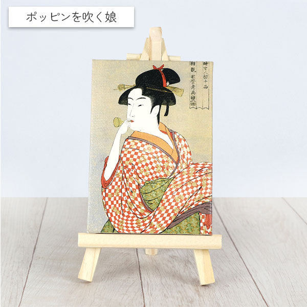 名画ミニキャンバス イーゼル付き 全11種類 クラブン 1-ﾒｲｶﾞﾐﾆ7X**-*名画ミニキャンバス イーゼル付き 全11種類 クラブン ﾒｲｶﾞﾐﾆ7X10/7-1/2/3/4/5/6/7 ［M便 1/4］