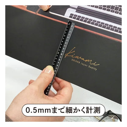 Kiwami LRオールアルミ3面定規 16cm [全1色] 共栄プラスチック ASR-16 [M便 1/17]
