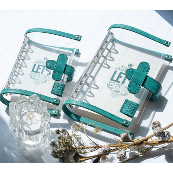 LETSクリアシステム手帳 バイブルサイズ [全5色] LETS STATIONERY GOODS L2*-SB-