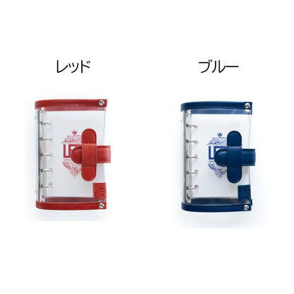 LETSクリアシステム手帳 M5サイズ [全5色] LETS STATIONERY GOODS L23-SM5