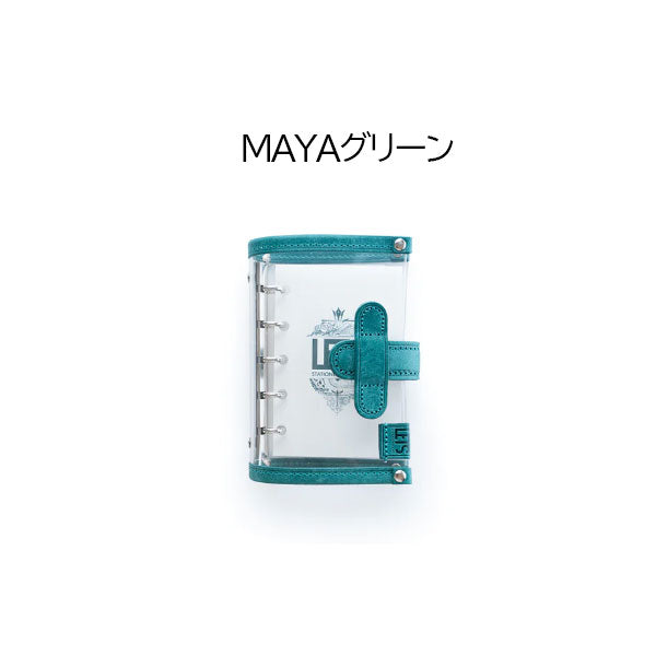 LETSクリアシステム手帳 M5サイズ [全5色] LETS STATIONERY GOODS L23-SM5