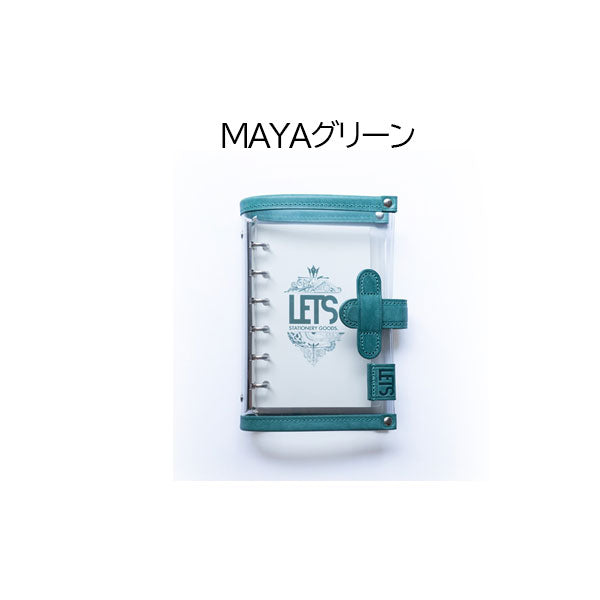 LETSクリアシステム手帳 mini6サイズ [全5色] LETS STATIONERY GOODS L2*-SM-