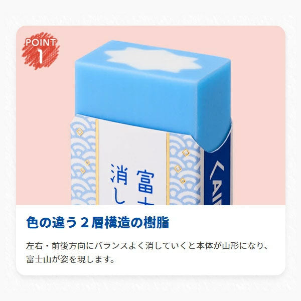 【限定】エアイン 富士山消しゴム 春日和 [全6種類アソート] プラス 36-255 [M便 1/42]