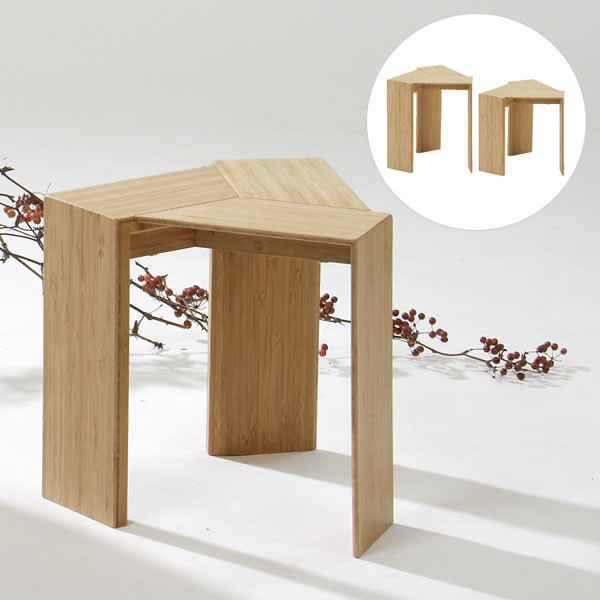 *2/19原田*TRIANGLE STOOL ≪三角スツール≫ 全2サイズ TEORI(テオリ) T-TS 【送料無料*!取寄せ品】